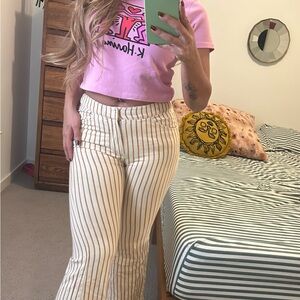 Anthropologie Striped Pants
